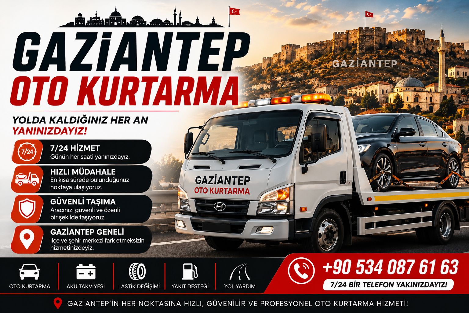Gaziantep Oto Kurtarma