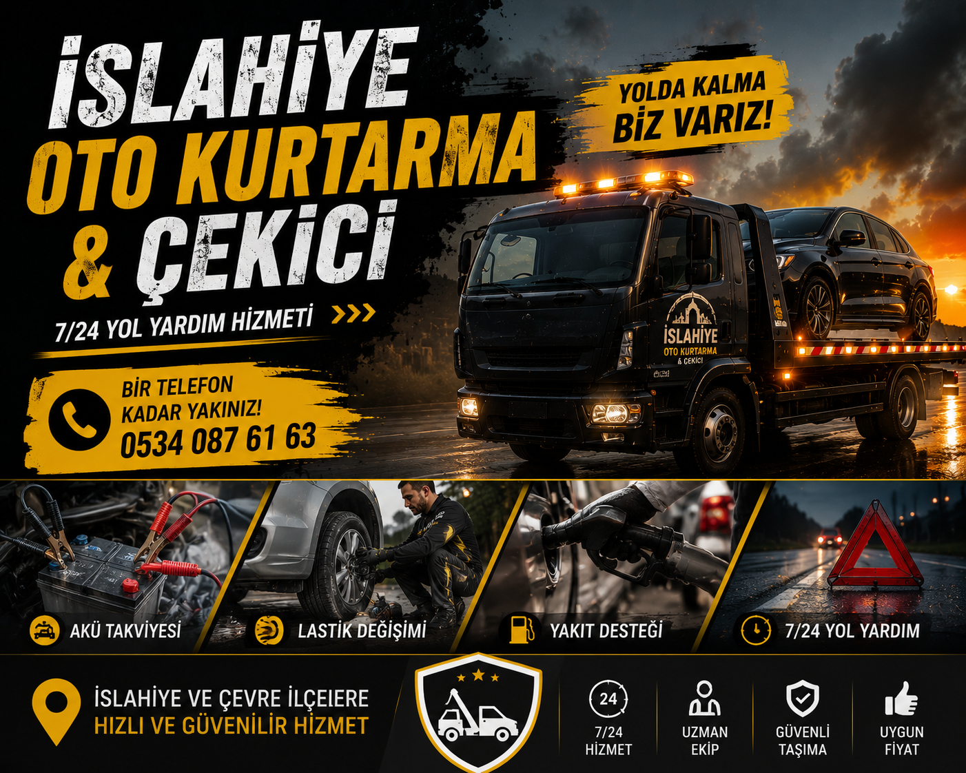 İslahiye Oto Kurtarma & Çekici
