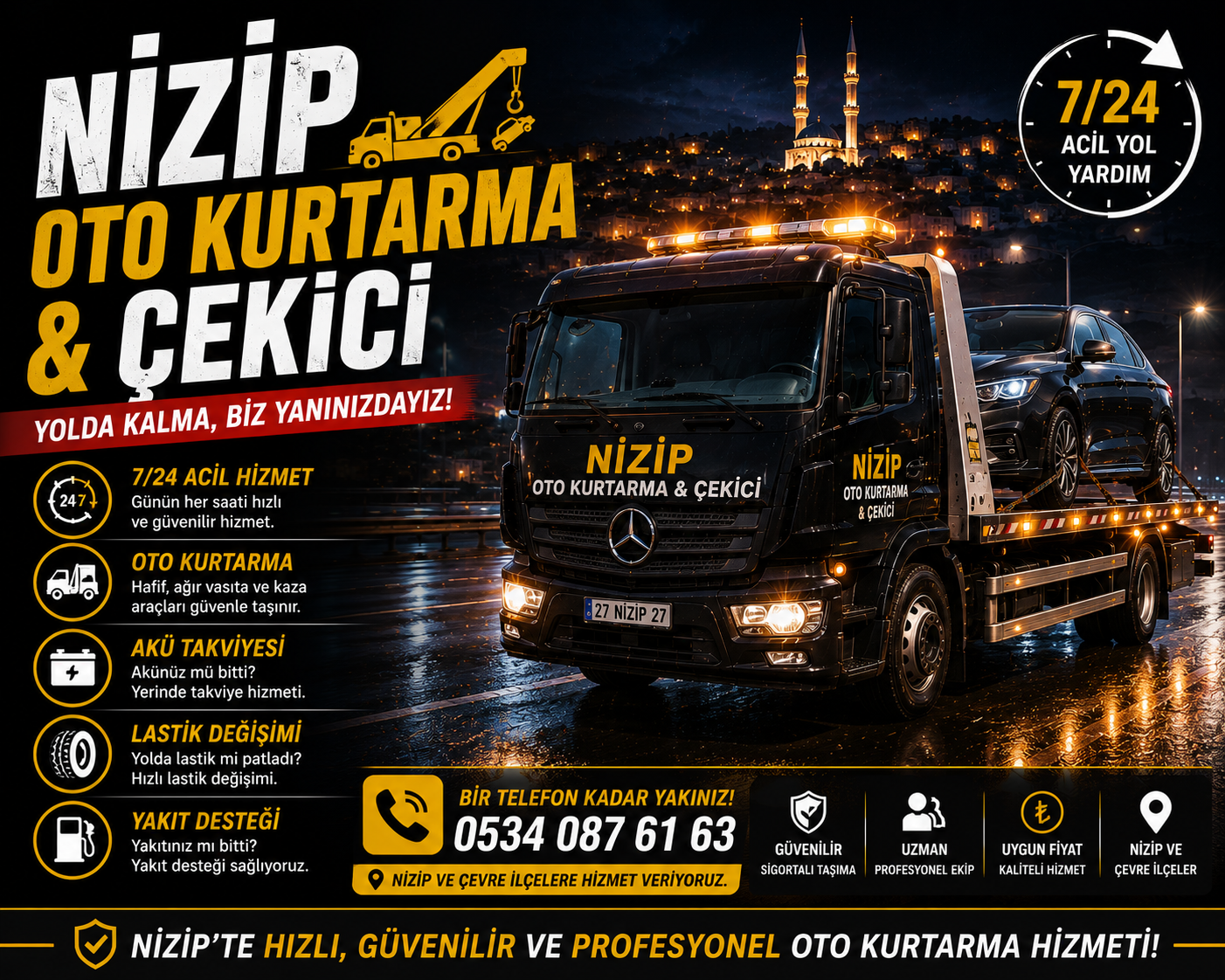 Nizip Oto Kurtarma & Çekici