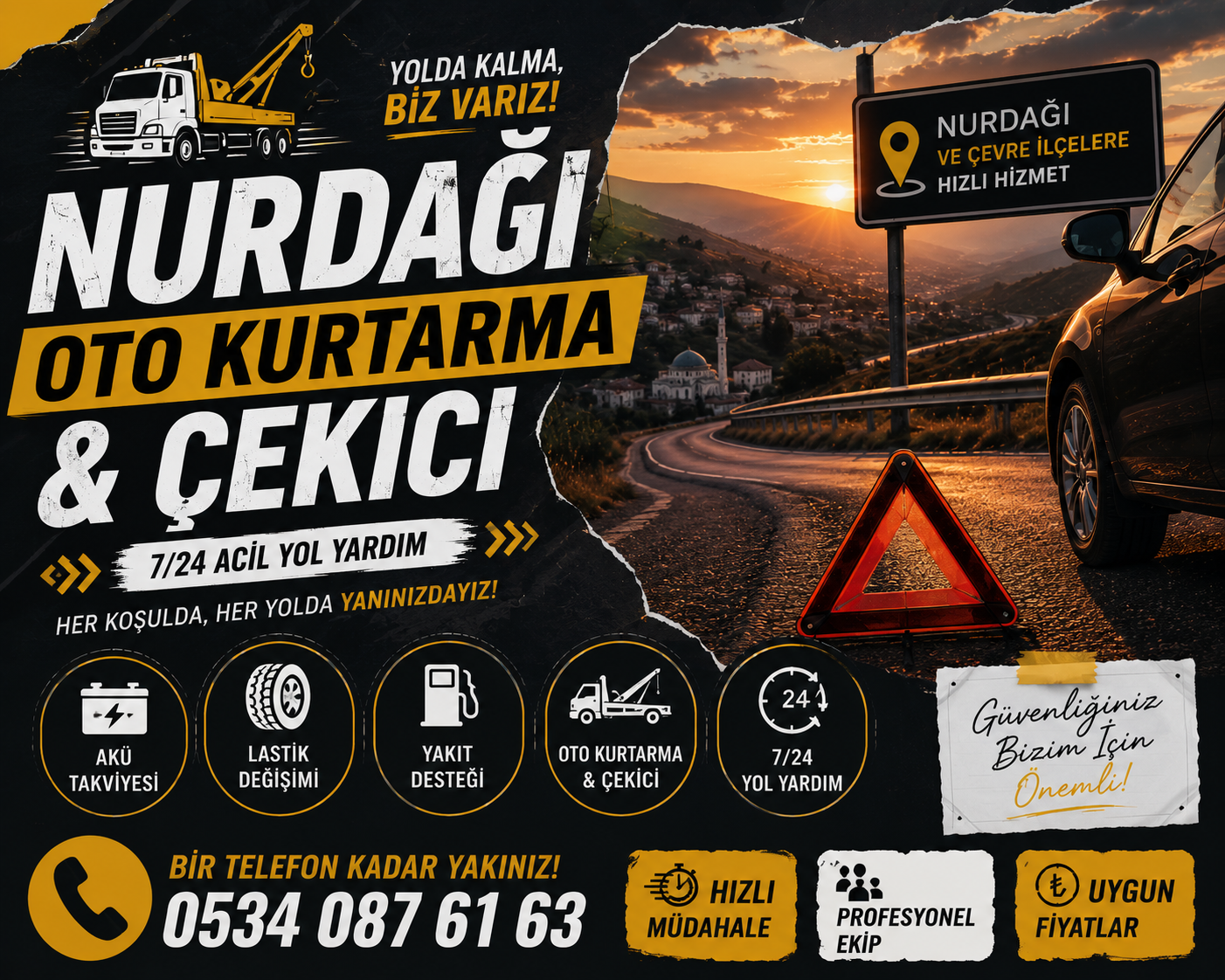 Nurdağı Oto Kurtarma & Çekici
