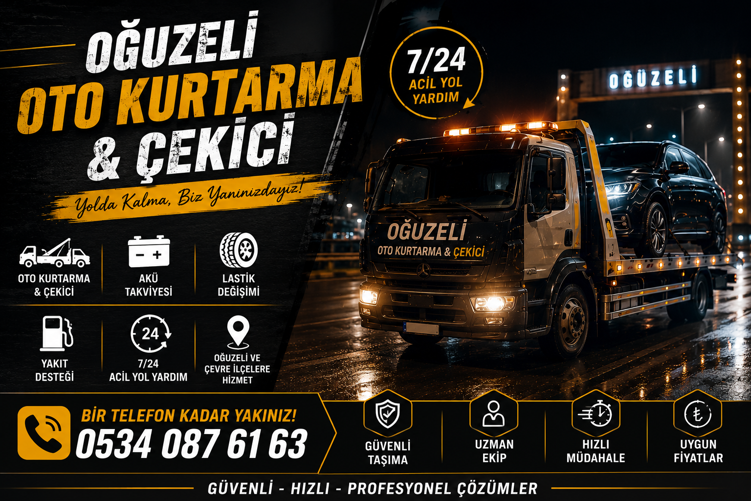 Oğuzeli Oto Kurtarma & Çekici